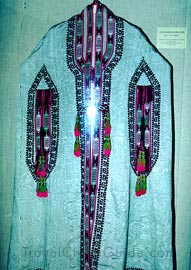 Ozbek women often wear this kind of one-piece dress without girdles